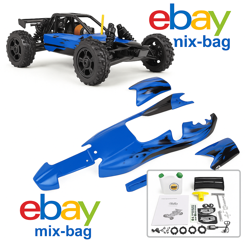 Rovan Baja 5B Petrol Buggy (Blue)